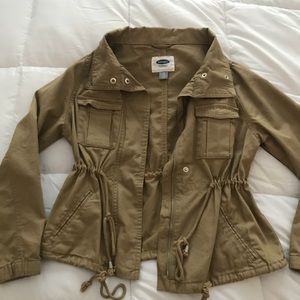 Tan Gap utility jacket